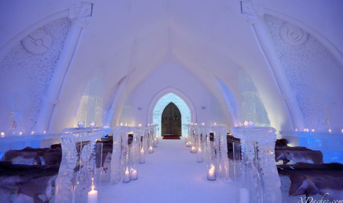 hotel de glace canada