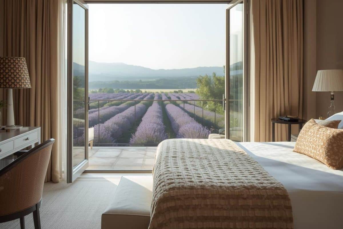 Chambre de luxe provence