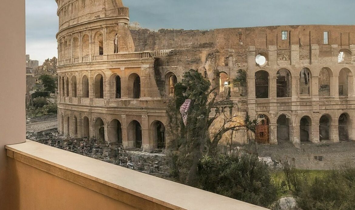 Appartement avec terrasse et vue sur le Colisée