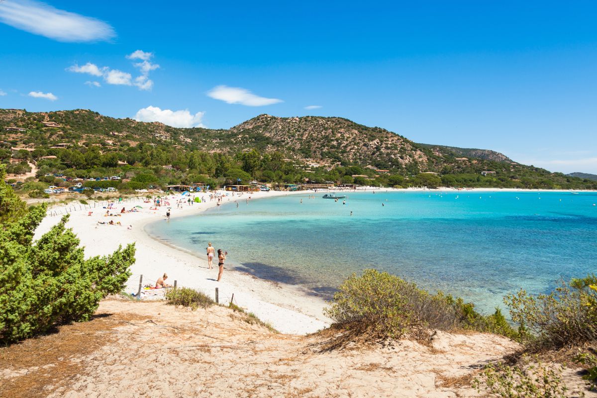 Plage de Palombaggia en Corse Plage de Palombaggia en Corse