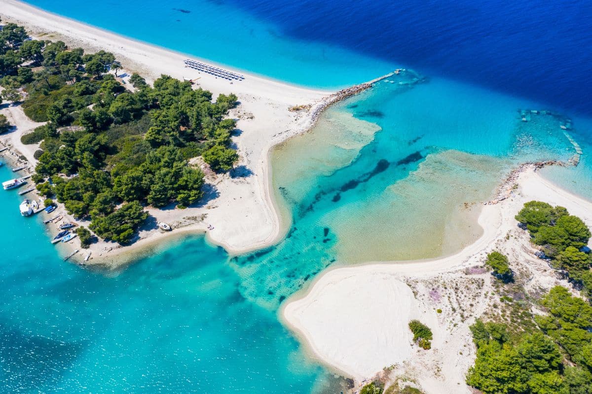 Port Glarokavos Lagoon Beach