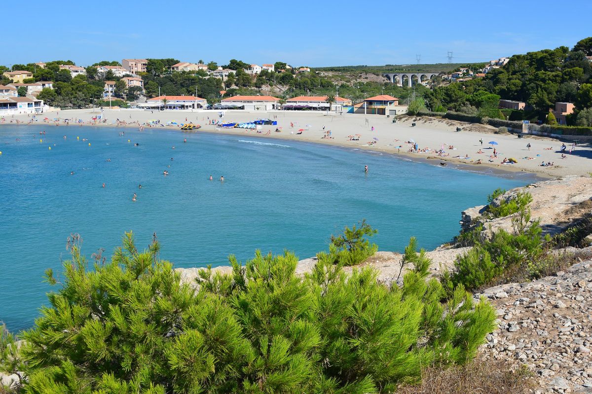 Plage du verdon Martigues Plage du verdon Martigues