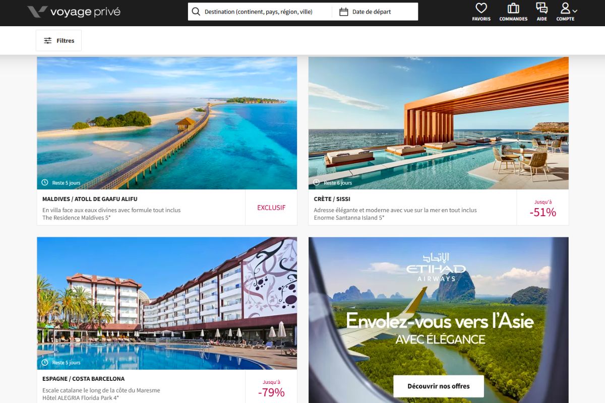 Site Voyage Privé Site Voyage Privé