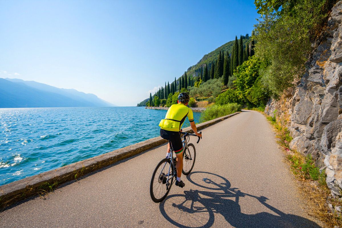 Tour du lac de Garde à vélo