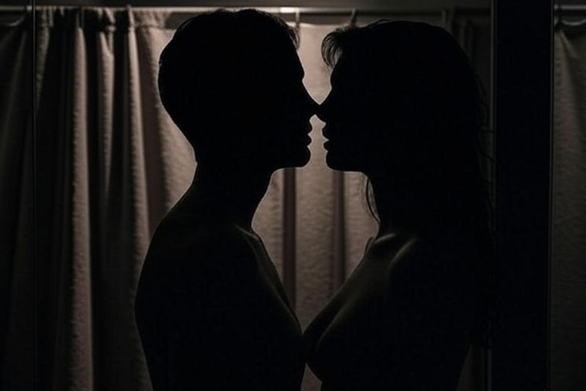 Faire l'amour dans une cabine d'essayage Faire l'amour dans une cabine d'essayage