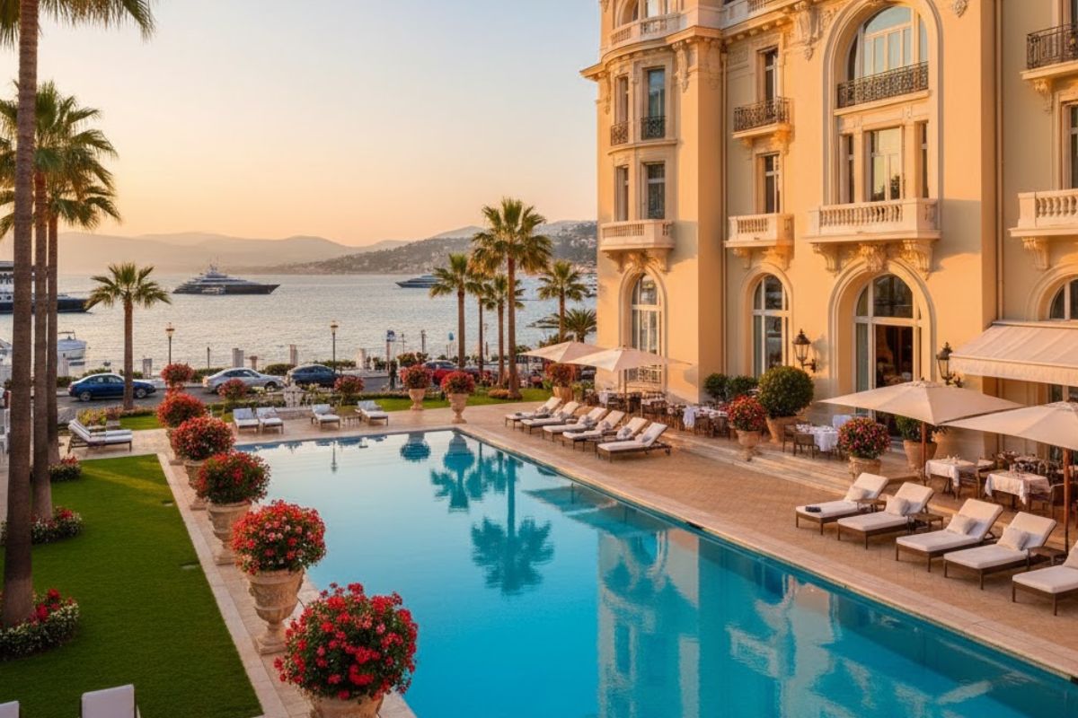 Hôtels de luxe à Cannes