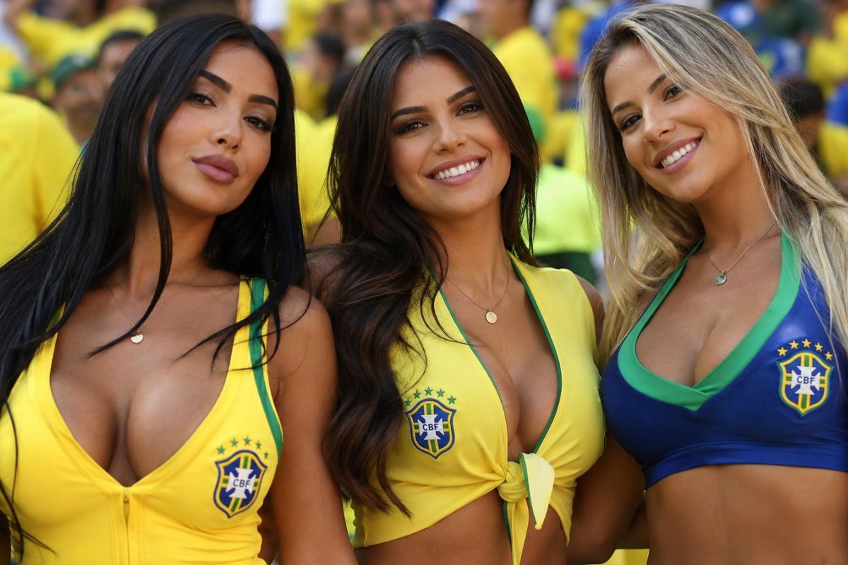 Supportrices Bresiliennes Coupe du monde Supportrices Bresiliennes Coupe du monde