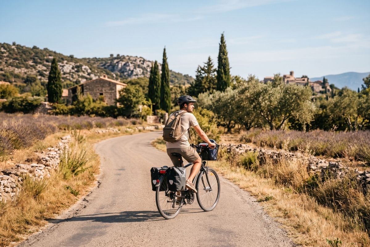 Ballade velo aix en provence